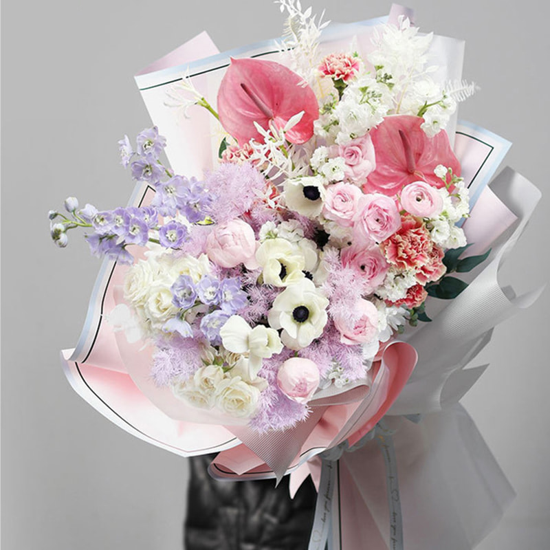 MYHC-39 Hafızalı Fotoğraf Çerçevesi 57×57cm (±2cm) Su Geçirmez Çiçek Ambalaj Kağıdı