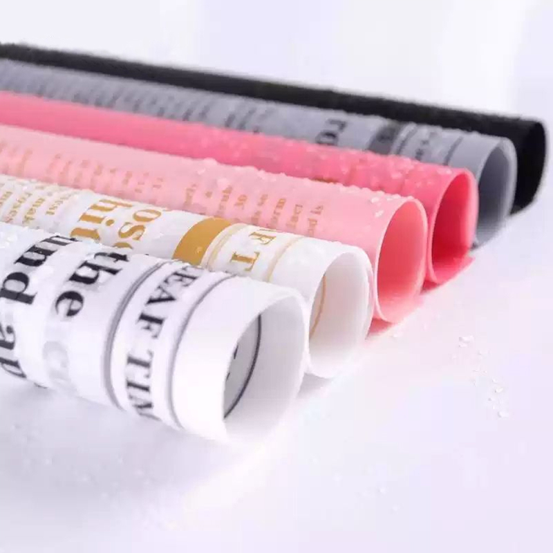 MYHC-52 Herb Altın Işık Mat Film 57×57cm (±2cm) Plastik Çiçek Ambalaj Filmi