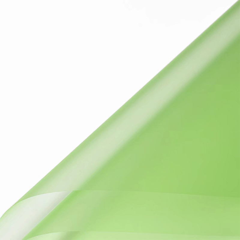 Mat düz renkli yarı saydam çiçek ambalaj kağıdı