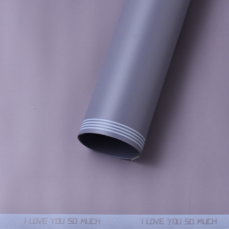 Plastik Su Geçirmez Kabartma Mat Laminasyon Çiçek Ambalaj Kağıdı