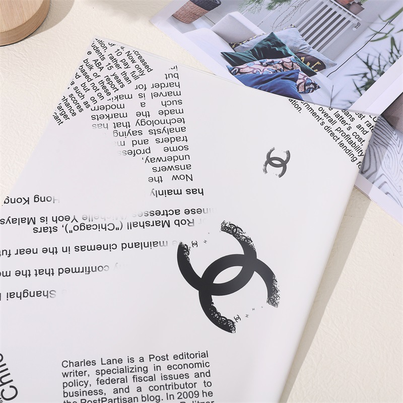 Chanel marka ambalaj kağıdı