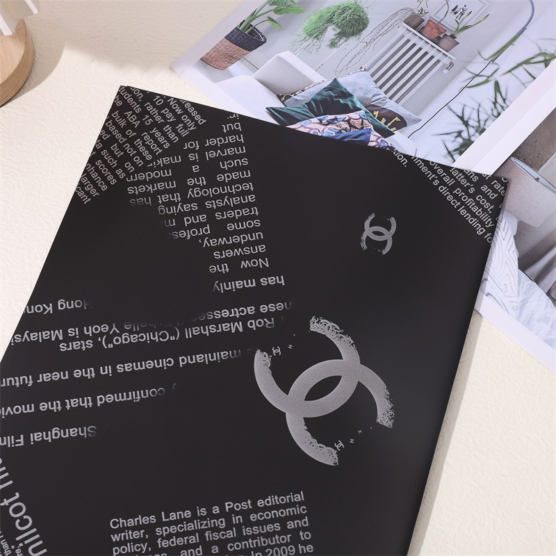 Chanel marka ambalaj kağıdı