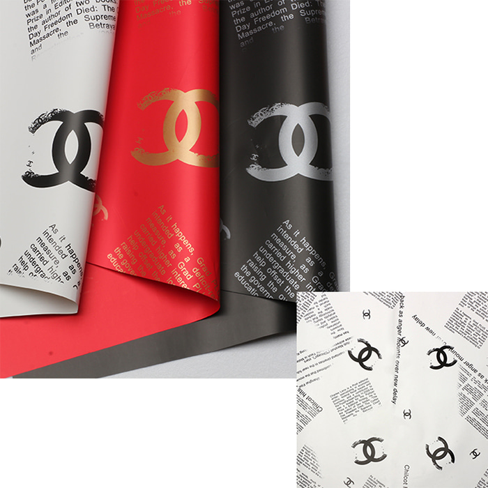 Chanel marka ambalaj kağıdı